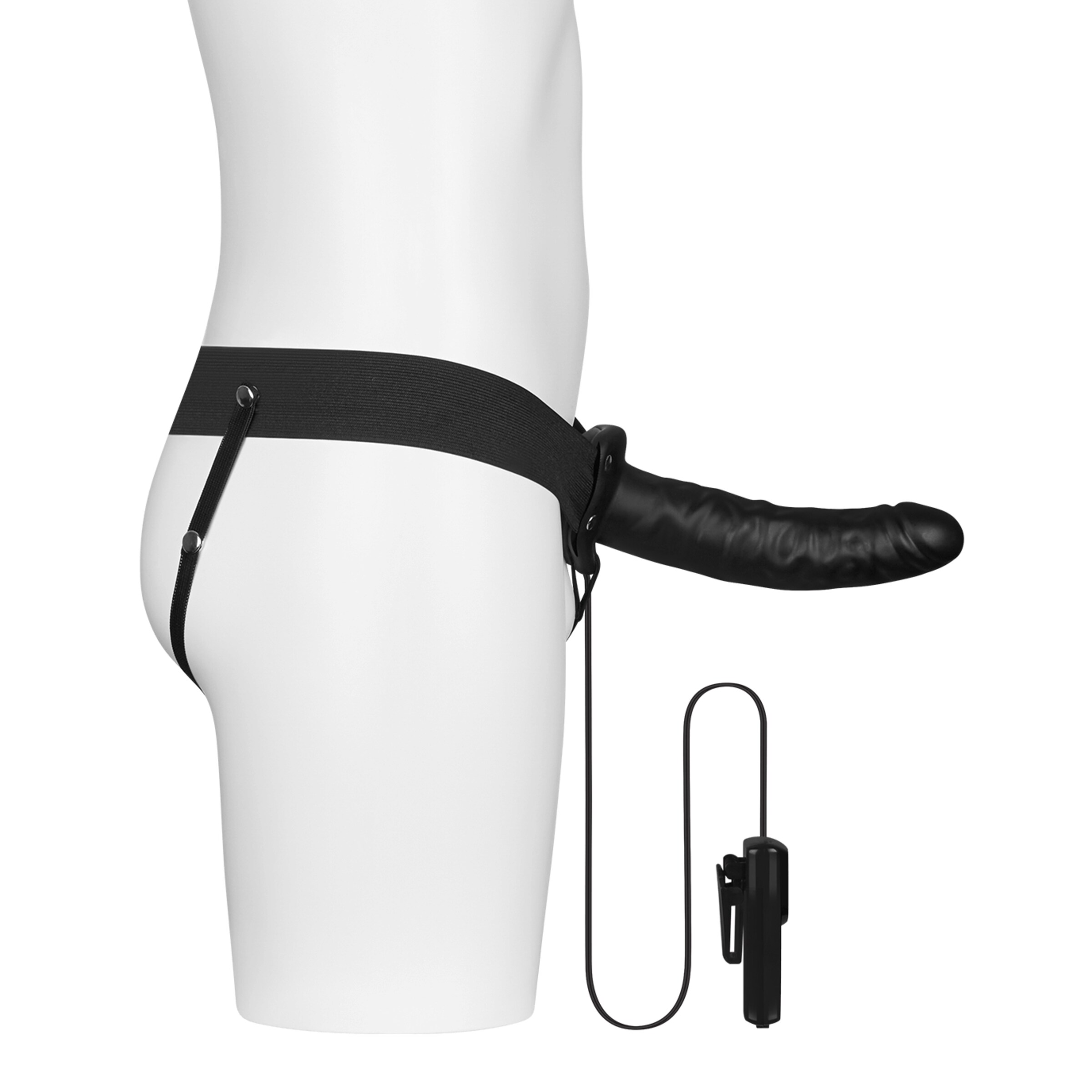 vibrating-hollow-strap-on-22-5-cm-Zwart-4