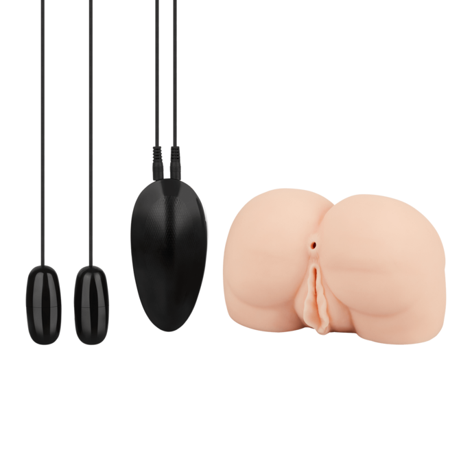 vibrating-pussy-and-ass-15-5-cm-Natuurlijk licht-Zwart-2
