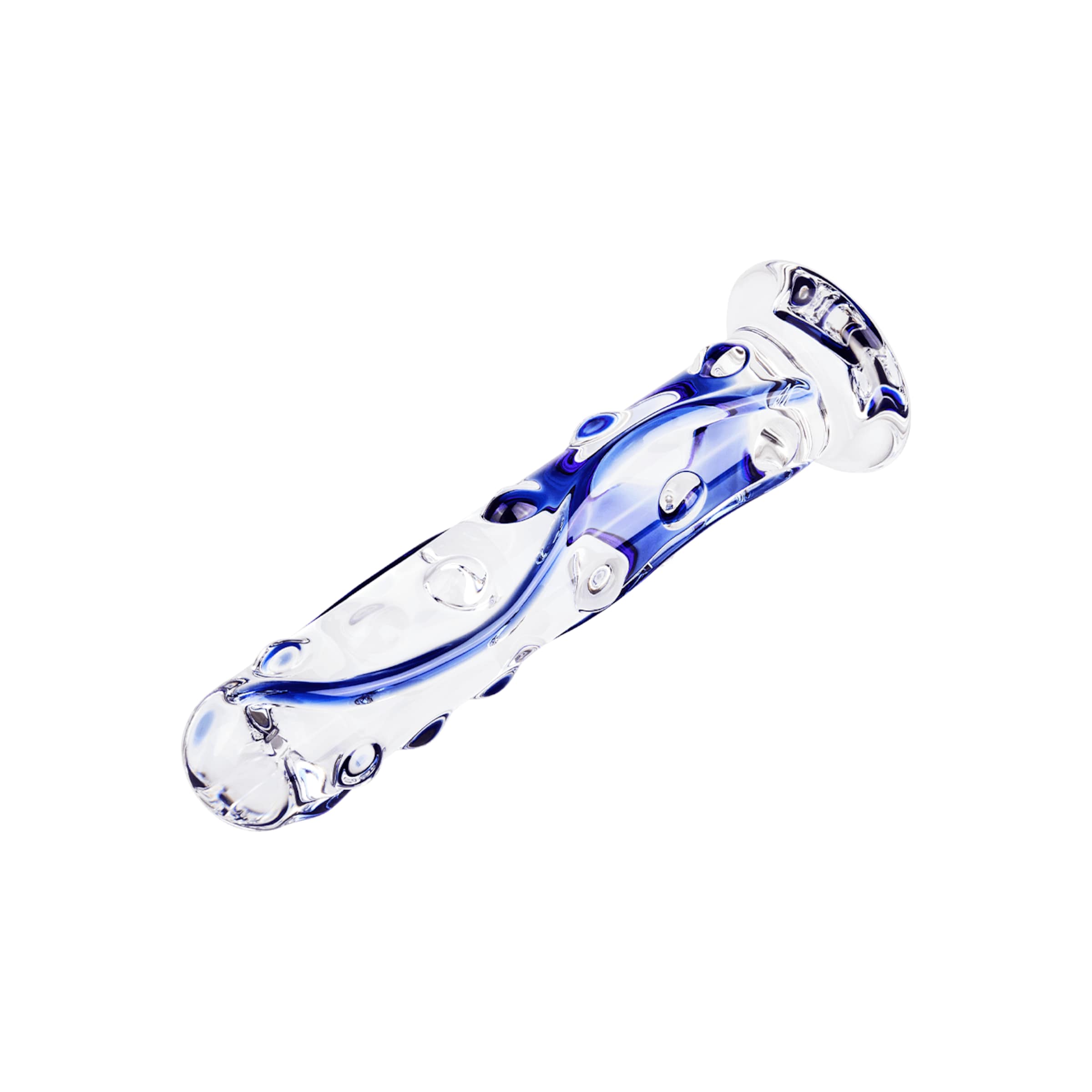 glasdildo-mit-noppen-16-cm-Blau-Transparent-3