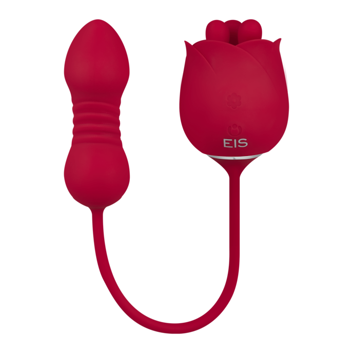 roosvormige-vibrator-met-bullet-38-5-cm-Rot-5