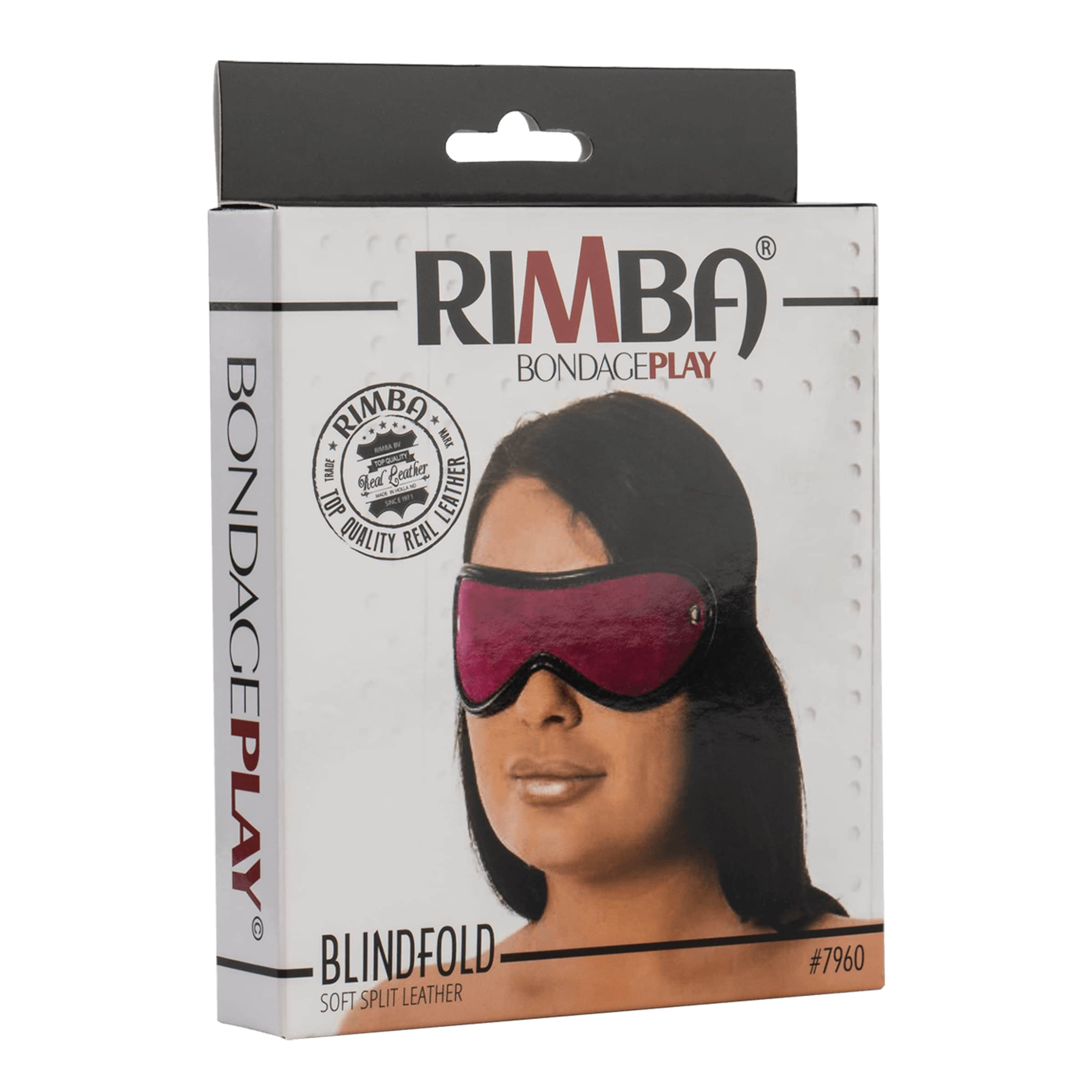 elegant-oogmasker-van-leer-Pink-Zwart-3