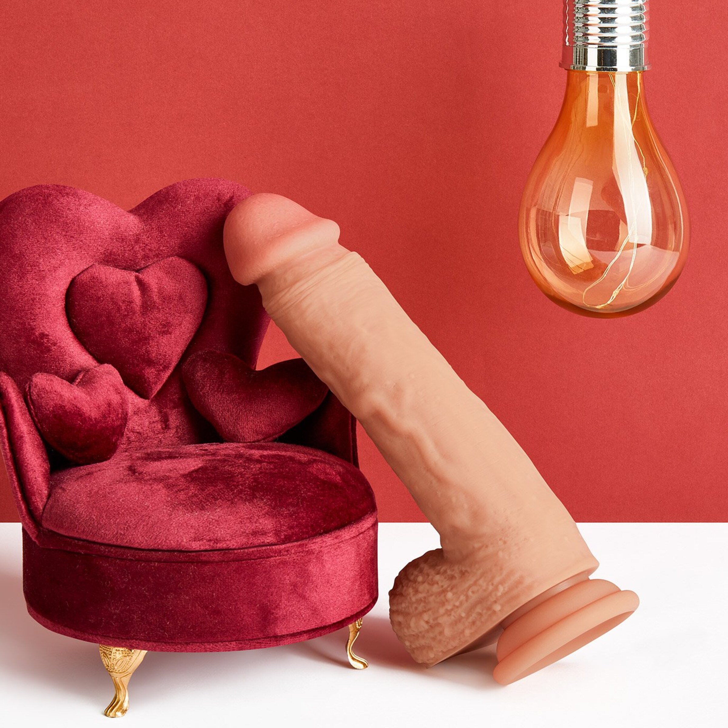 silikon[nbhy]-dildo-naturel-en-silicone-avec-ventouse-21-5-cm-Naturel clair-2