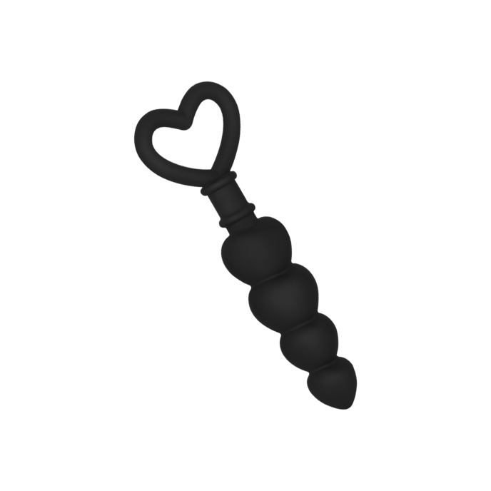 siliconen-analketting-met-hartmotief-15-cm-Zwart-1