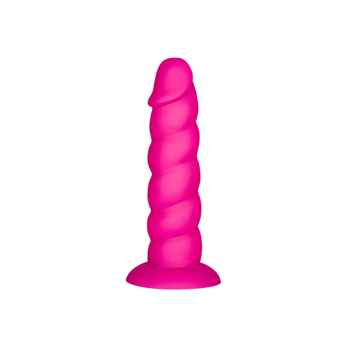 siliconen-dildo-met-structuur-17-cm-Neonroze-3