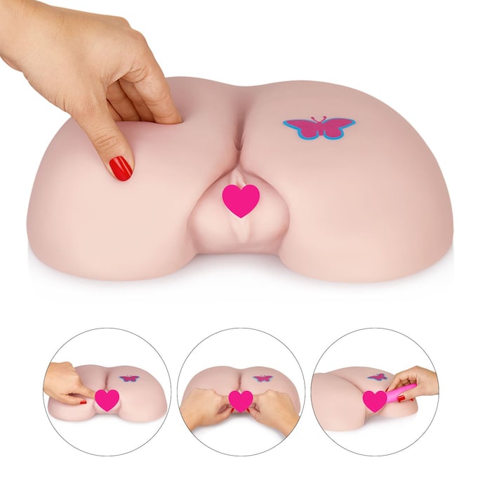 x5---rear-ecstasy-23-5-cm-Naturel clair-Rose-1