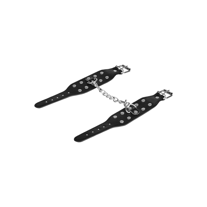 handboeien-met-klinknagels-in-leerlook-Schwarz-Silber-3