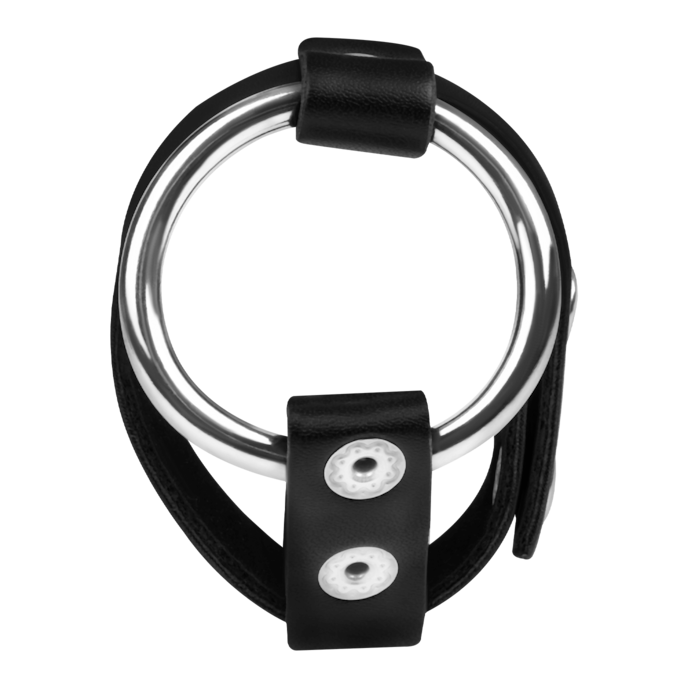 ceinture-testiculaire-avec-anneau-pénien-en-métal-Argent-Noir-5