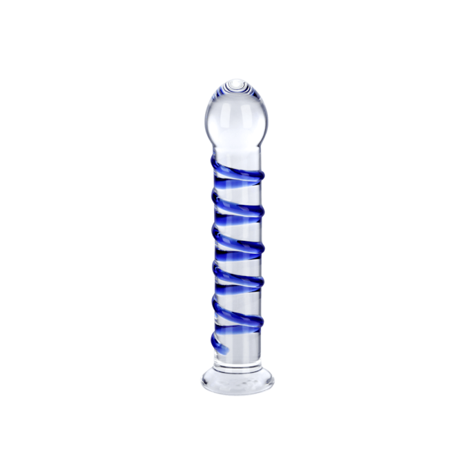 gode-en-verre-avec-structure-en-spirale-17-cm-Bleu-Transparent-3