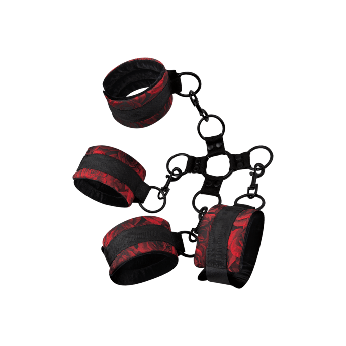 rosegasm---hogtie-set-Rood-Zwart-1