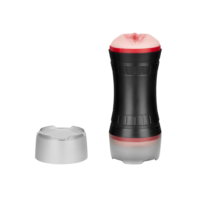 dubbelzijdige-masturbator-22-5-cm-Natuurlijk licht-Zwart-3