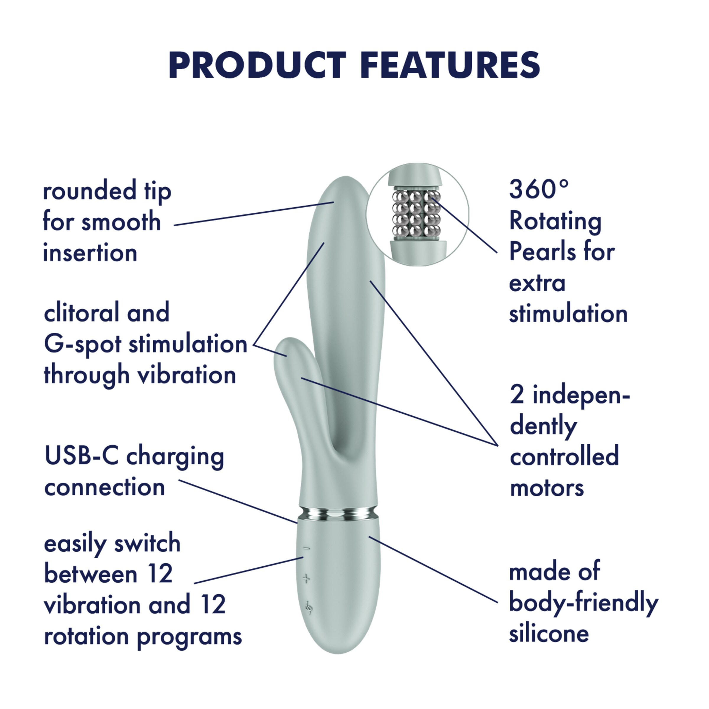 satisfyer-‘pearl-bunny-2’-21-cm-Vert-3