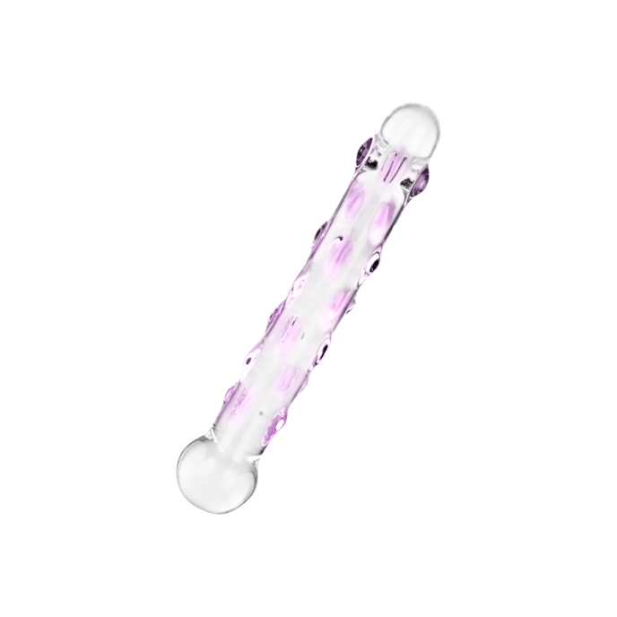 glazen-dildo-met-noppen-20-5-cm-Roze-Transparent-1