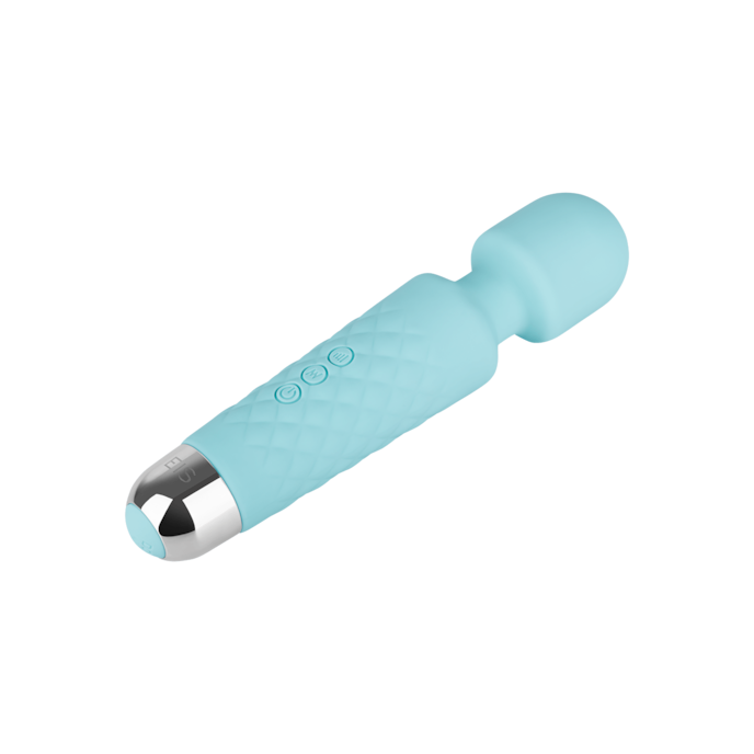 oplaadbare-siliconen-massager-19-5-cm-Groen-8