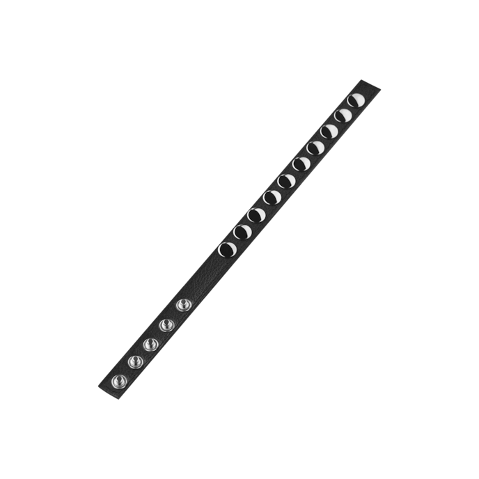 smalle-penisriem-met-knopen-Zilver-Zwart-4