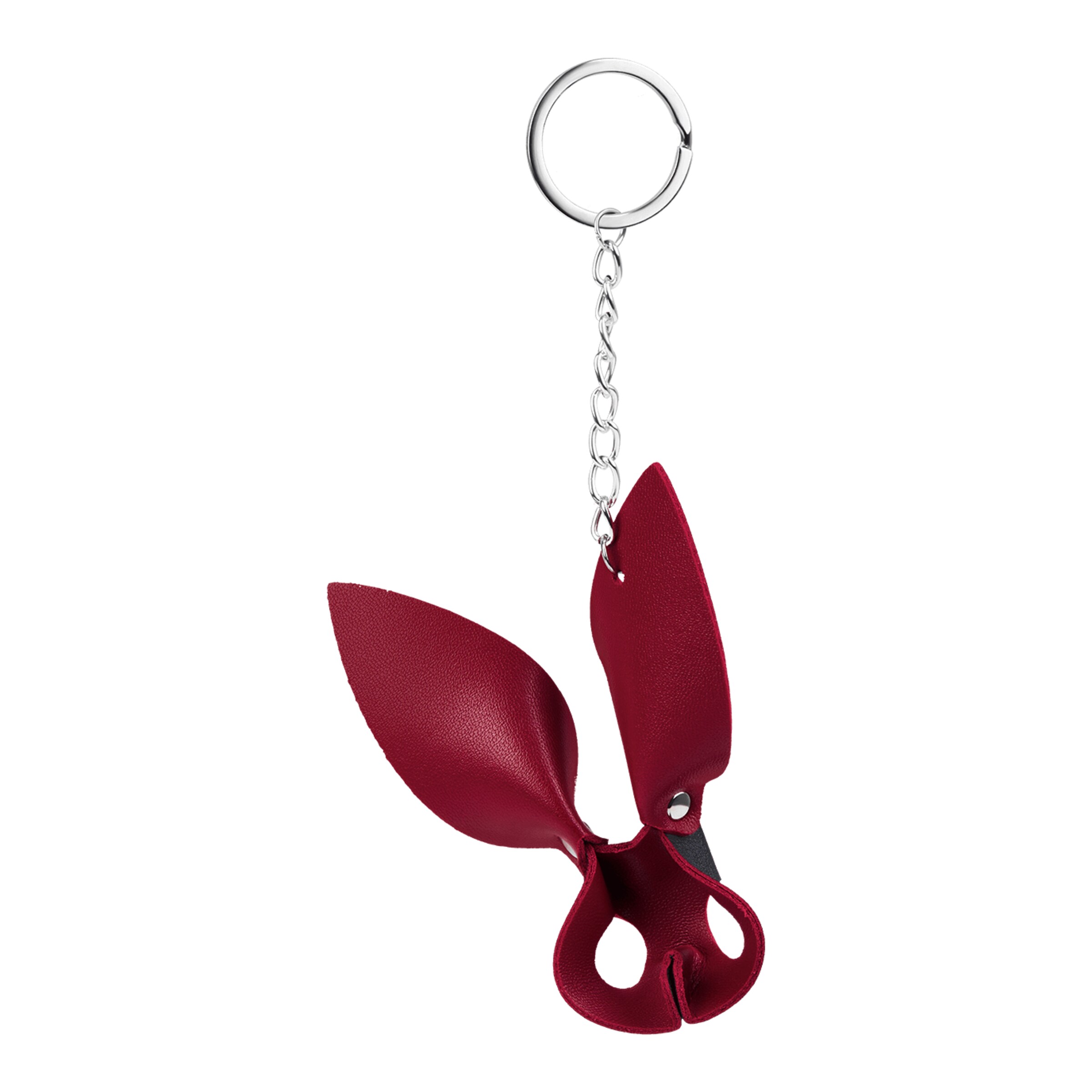 sleutelhanger-in-bdsm-maskerdesign-Rood-Zwart-2