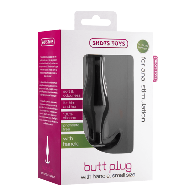 butt-plug-with-handle---small-15-cm-Zwart-4