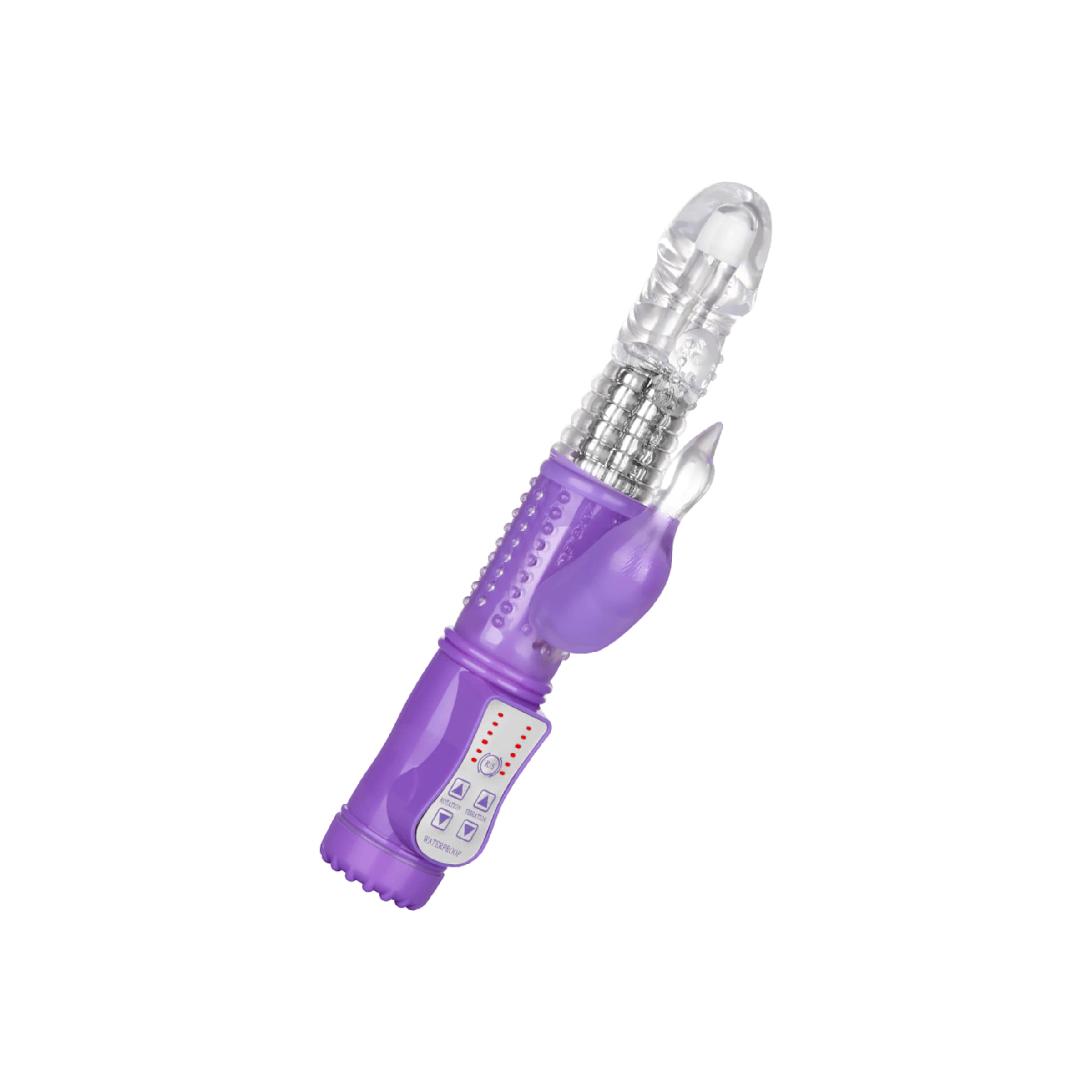 oplaadbare-roterende-parelvibrator-23-cm-hy]-hy]-Paars-Transparant-Zilver-1