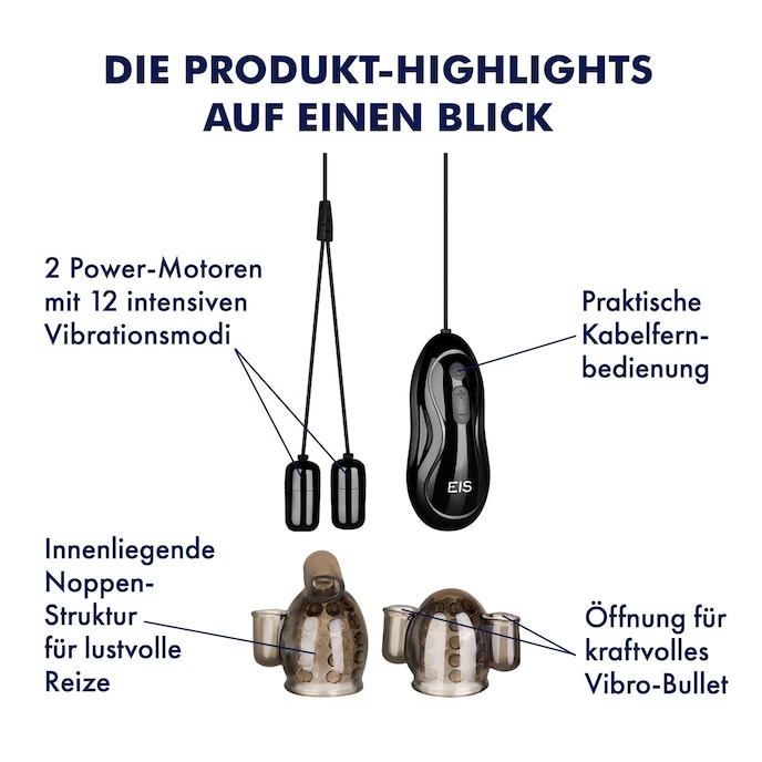 Penishlle inkl. Vibrobullets schwarz online kaufen Penishlle inkl. Vibrobullets schwarz online kaufen