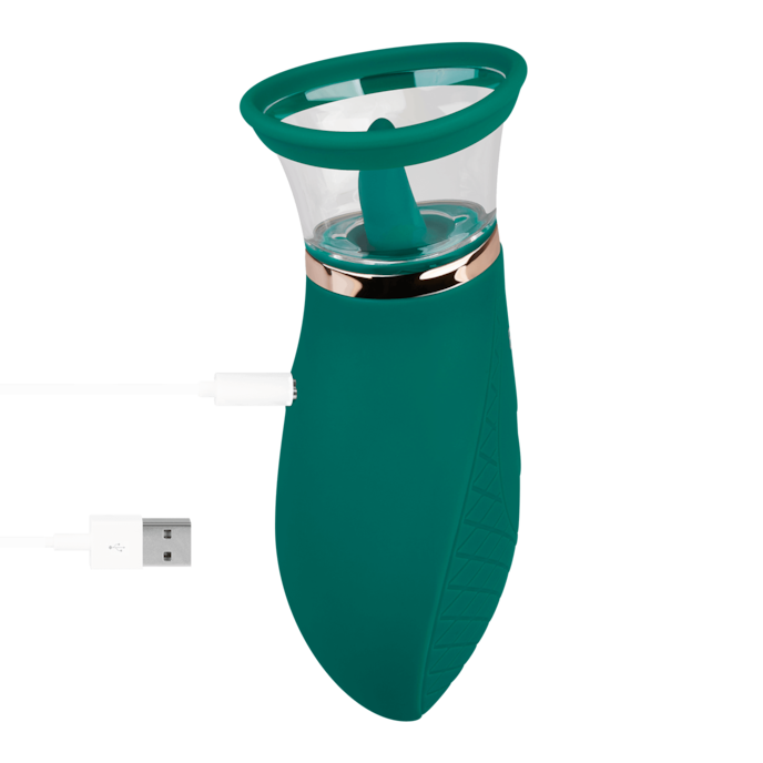 tongvibrator-met-zuigfunctie-17-cm-Groen-5