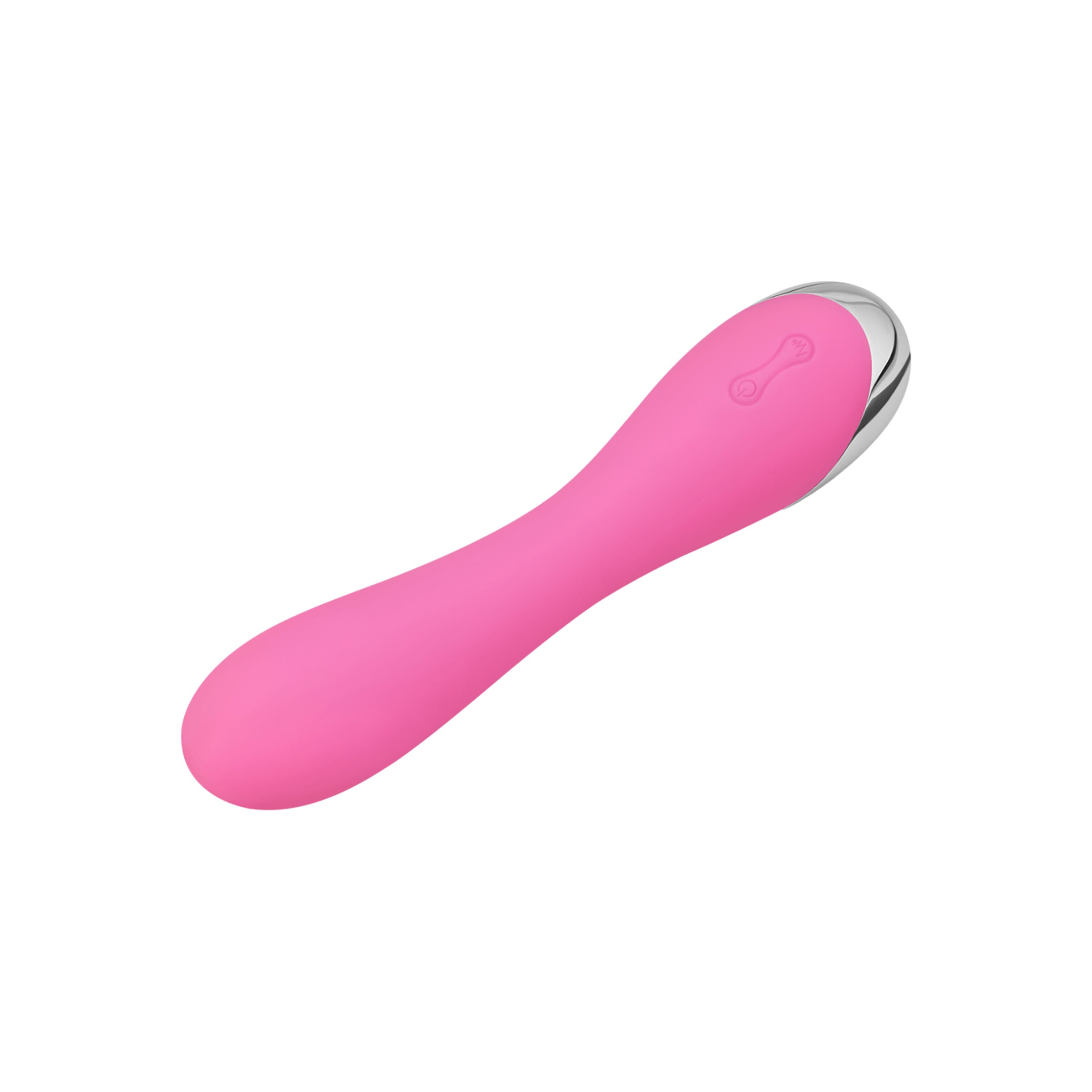 volumineuze-vibrator-19-6-cm-Pink-Wit-Zilver-6