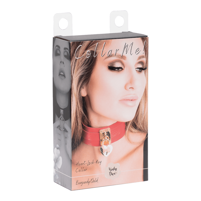 heart-lock-key-collar-Gold-Rot-5