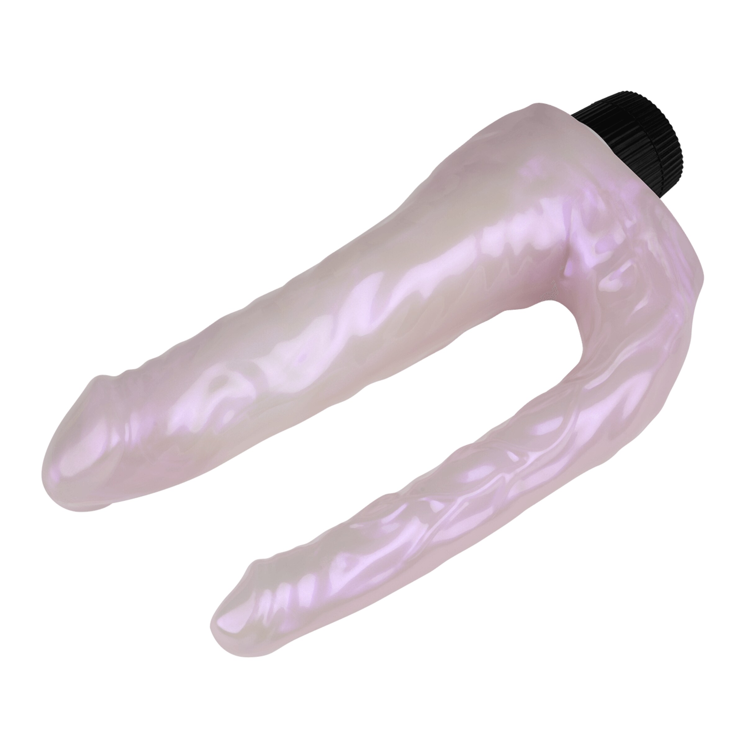 dubbele-vibrator-in-parelmoerlook-21-cm-Wit-6
