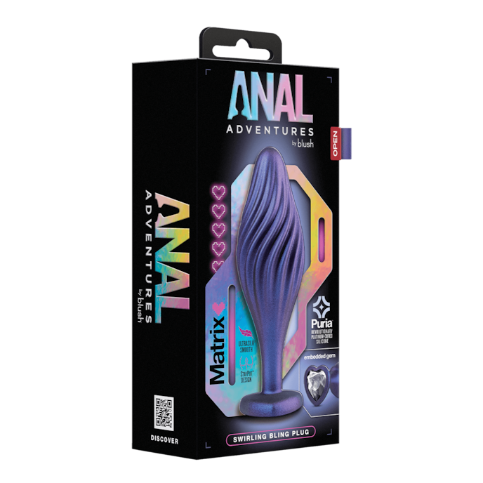 anal-adventures---matrix-swirling-bling-plug-11-4-cm-Violet-4