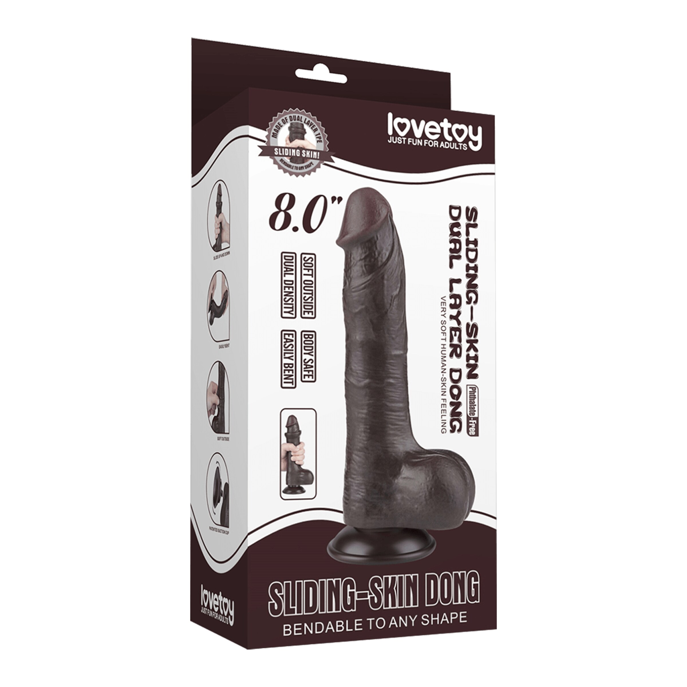 sliding-skin-dong-20-cm-Natuurlijk donker-4