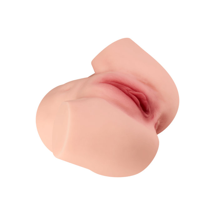 natuurlijke-masturbator-met-2-openingen-22-cm-Natuurlijk licht-1