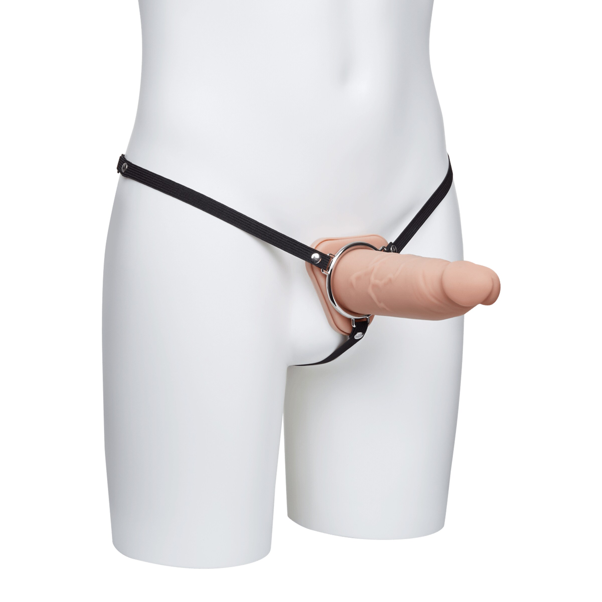 silicone-hollow-extension-20-cm-Natuurlijk licht-Zwart-3