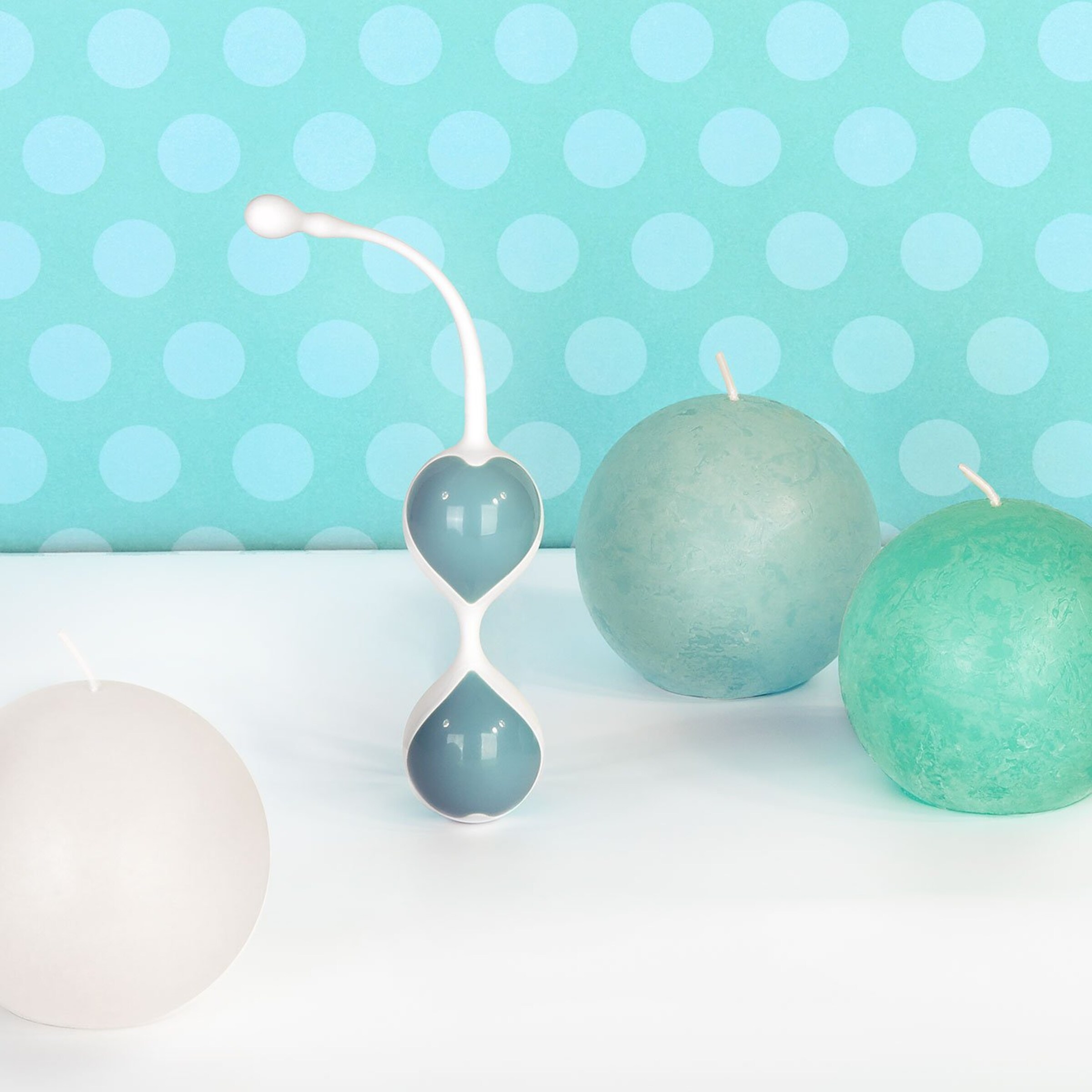 boules-damour-avec-cœur-en-métal-3-5-cm-Blanc-Turquoise-2