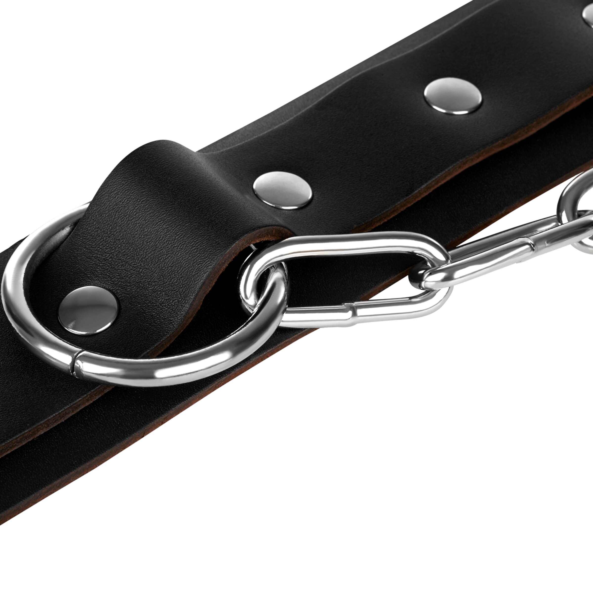 fesseln-mit-verbindungskette-Schwarz-Silber-8