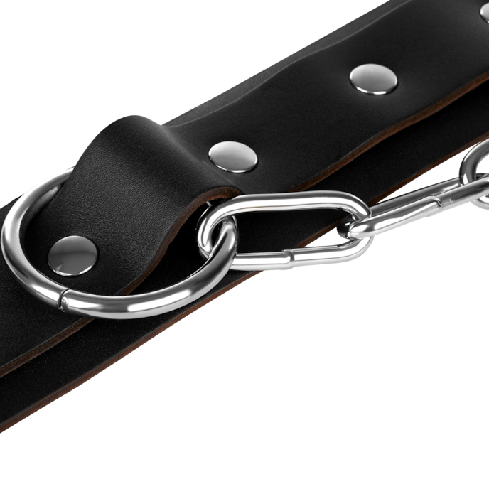 fesseln-mit-verbindungskette-Schwarz-Silber-8