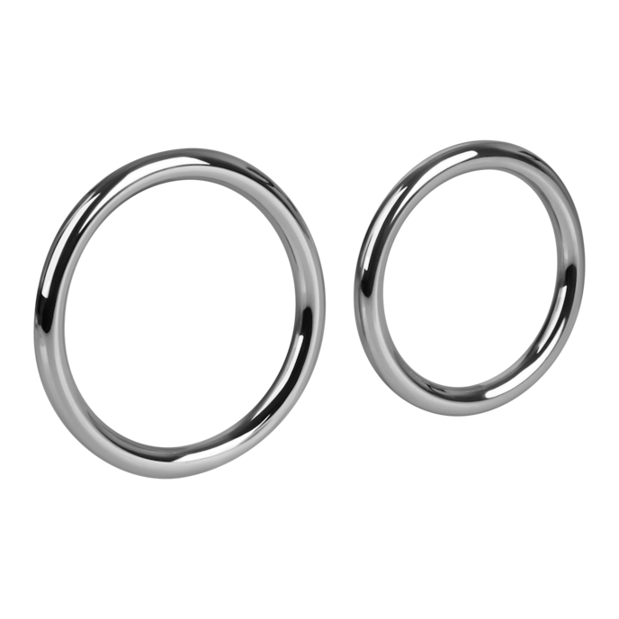 Penisring-Set aus Metall, 2 Teile, 4,6 - 5,2 cm silber online kaufen Penisring-Set aus Metall, 2 Teile, 4,6 - 5,2 cm silber online kaufen