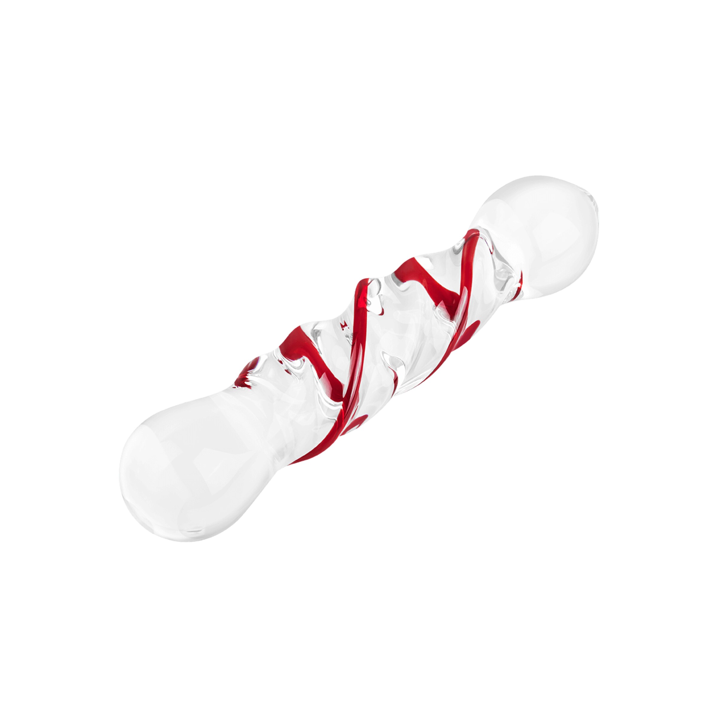 glazen-dildo-met-spiraalstructuur-18-cm-Rood-Transparant-2