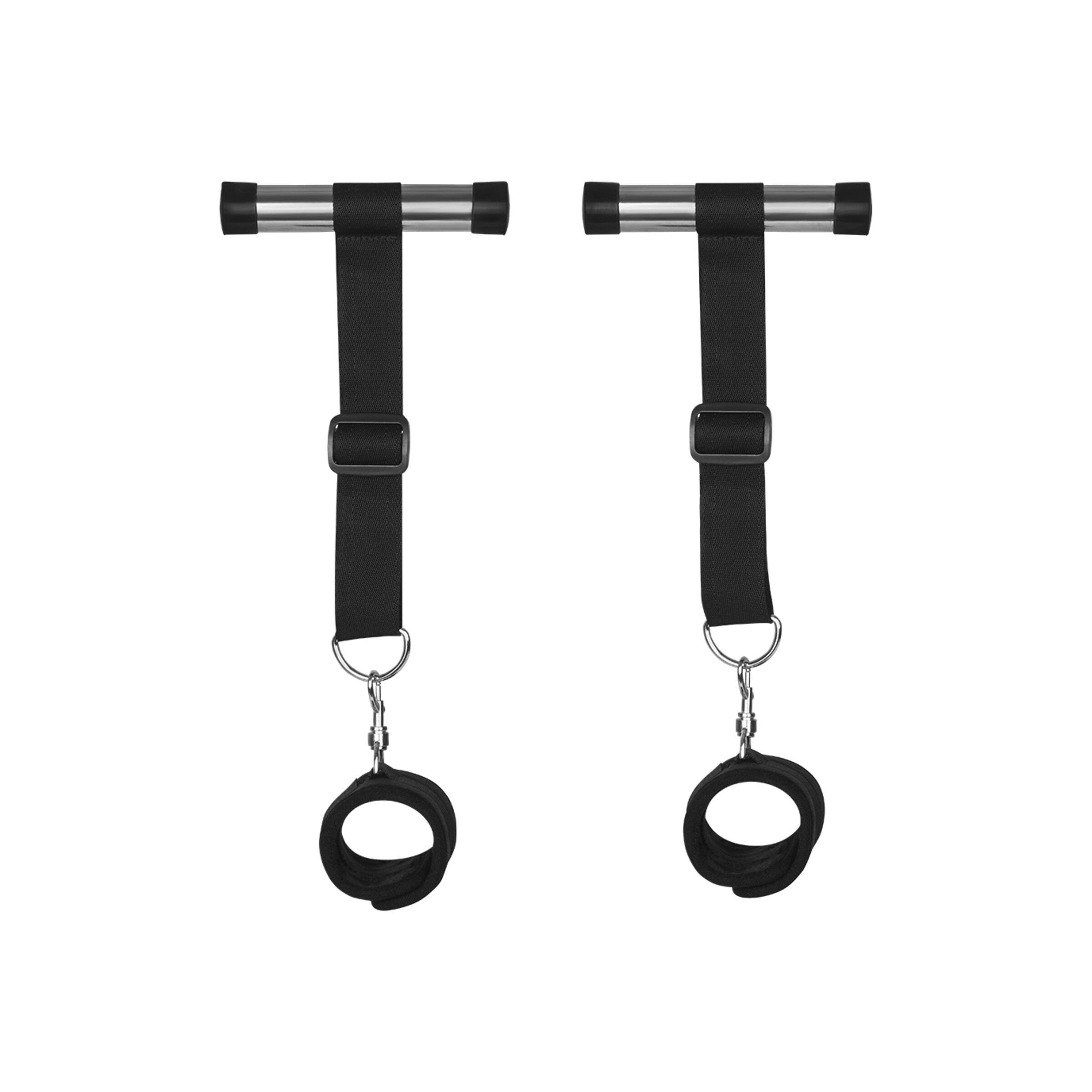 over-the-door-cuff-set-Zilver-Zwart-4