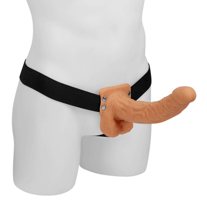 hollow-strap-on-with-balls-25-cm-Natuurlijk licht-Zwart-1