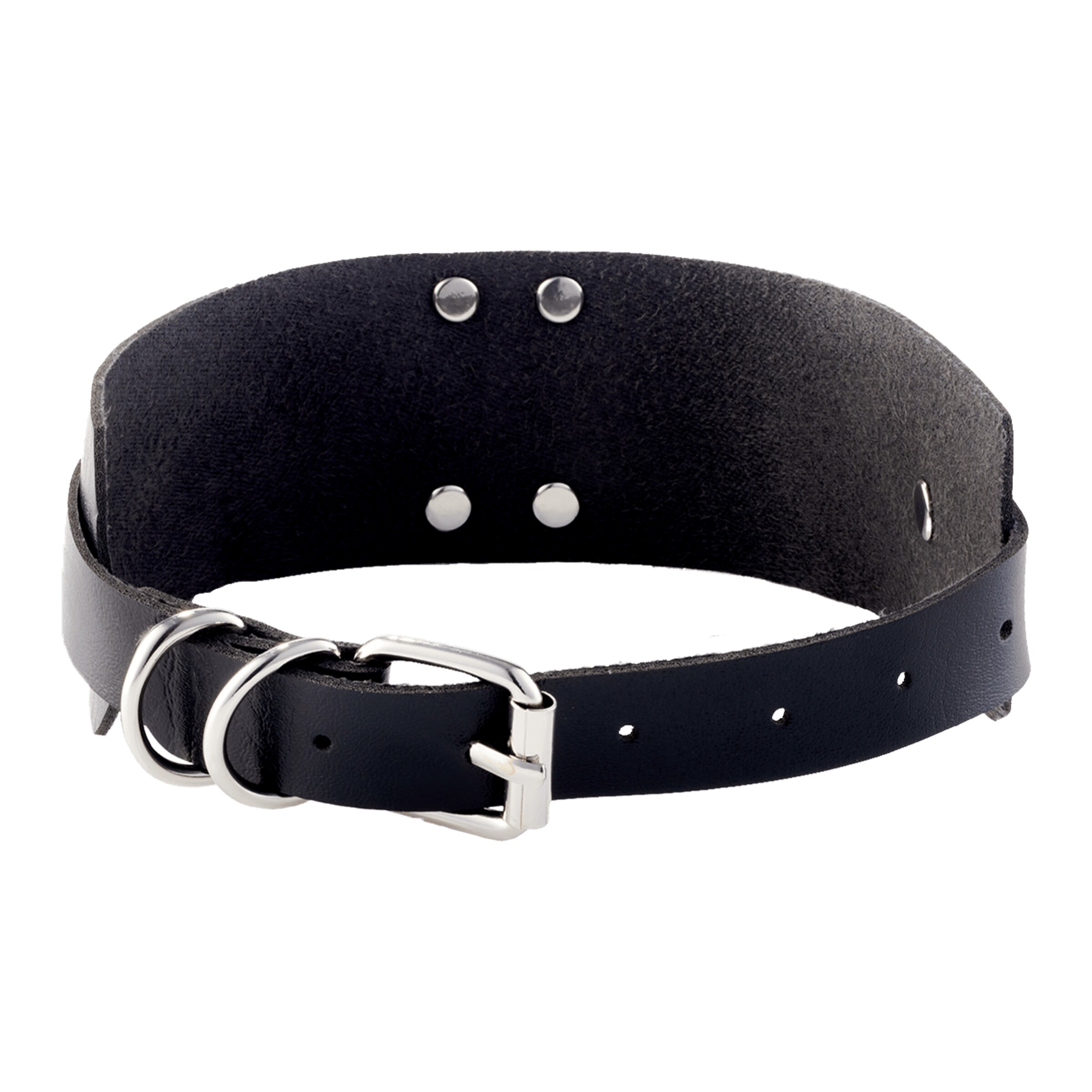 o-ring-collar-Schwarz-Silber-2