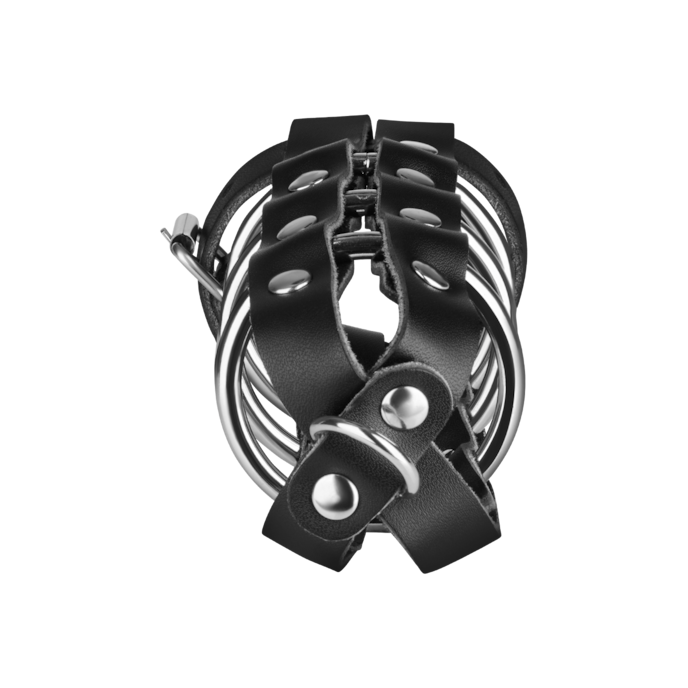 peniskooi-met-slot-11-5-cm-Schwarz-Silber-2