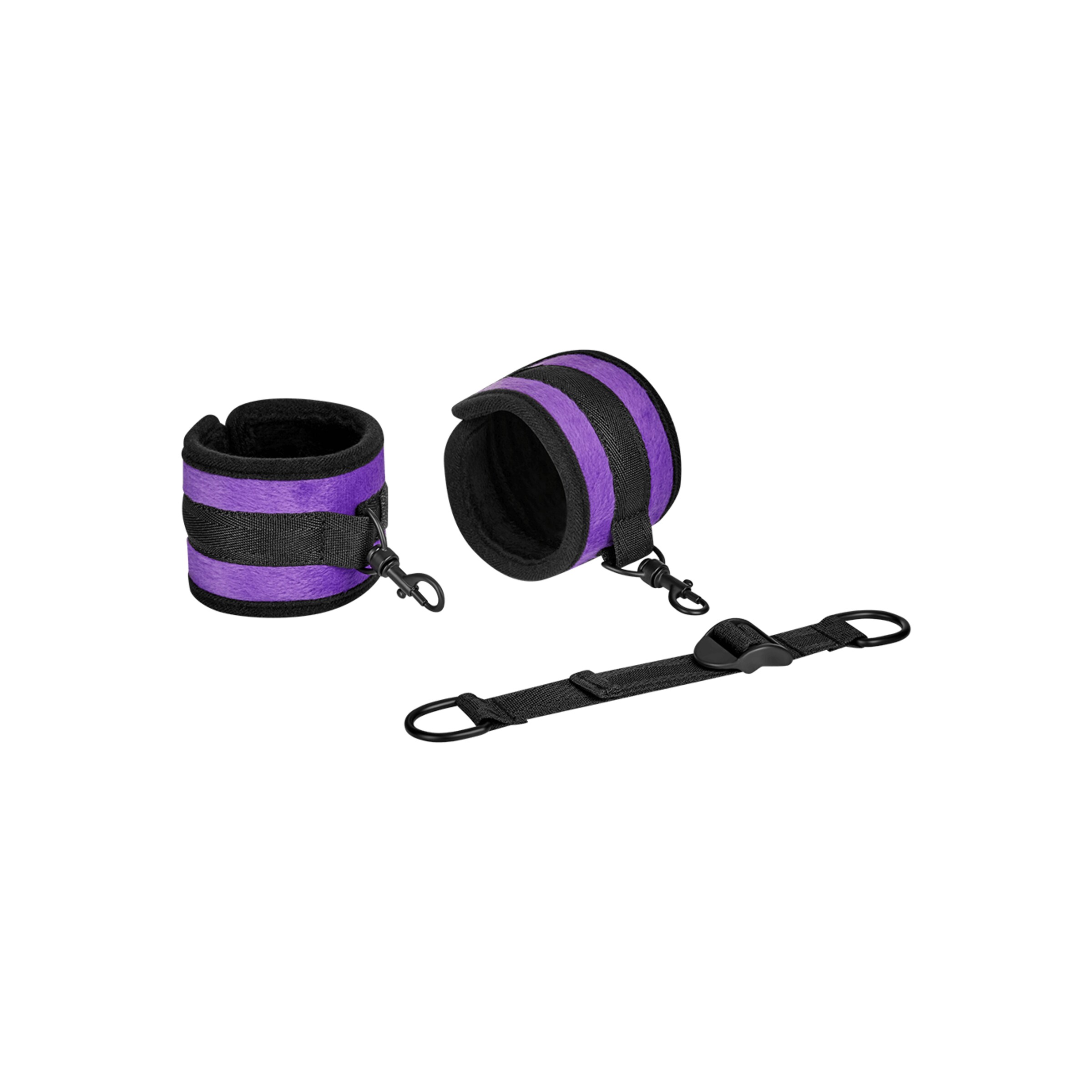 soft-ankle-cuffs-Noir-Violet-2