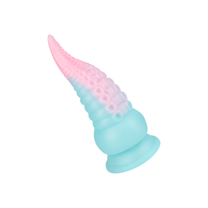 octopus-dildo-van-siliconen-19-cm-Lichtblauw-Roze-1