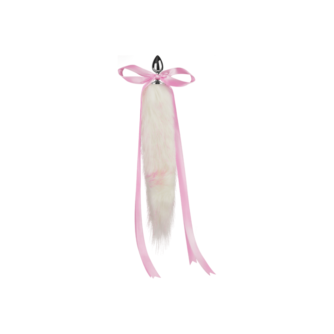 queue-en-fausse-fourrure-avec-nœud-45-cm-Argent-Blanc-Rose-3