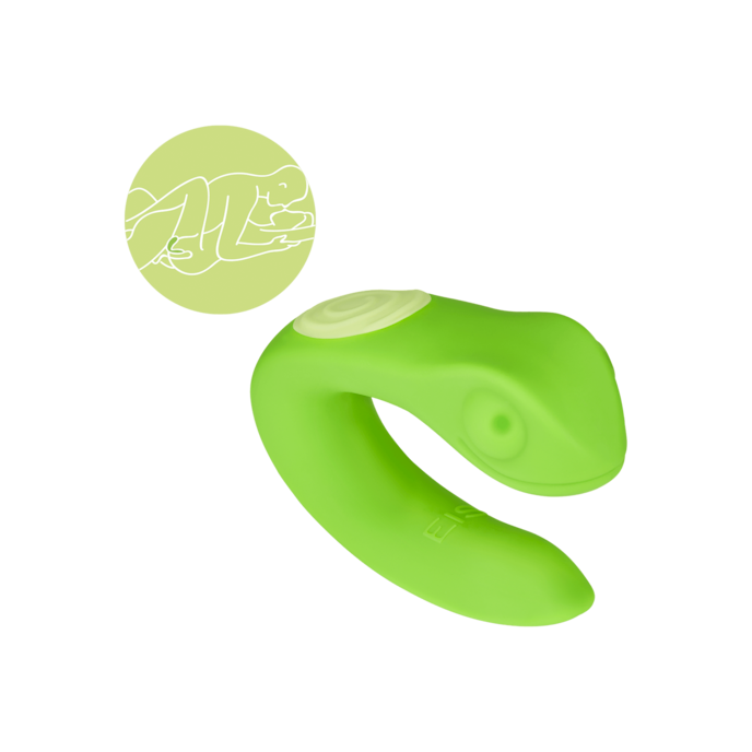 vibromasseur-pour-couple-gecko-en-silicone-8-5-cm-Vert-1