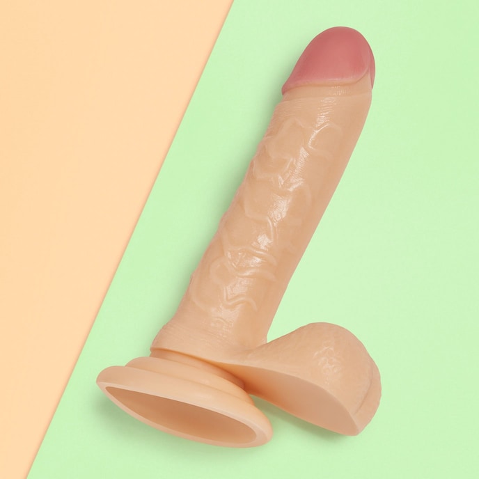 flexibele-natuurlijke-dildo-met-zuignap-19-5-cm-Natur-hell-2