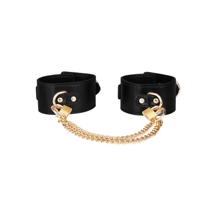 luxueuze-boeien-met-ketting-Goud-Zwart-3