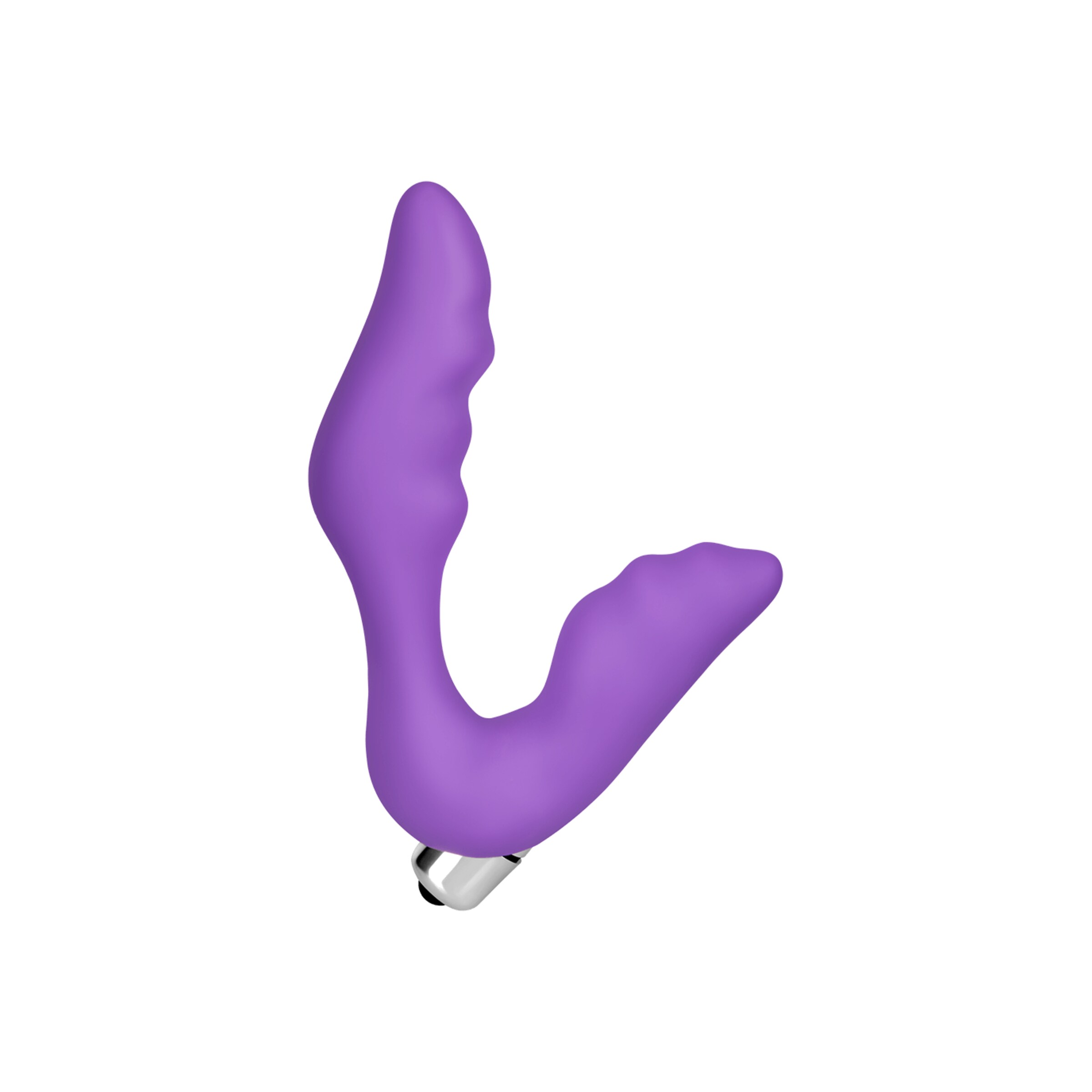 anale-vibrator-met-siliconen-perineum-stimulator-14-cm-Paars-3