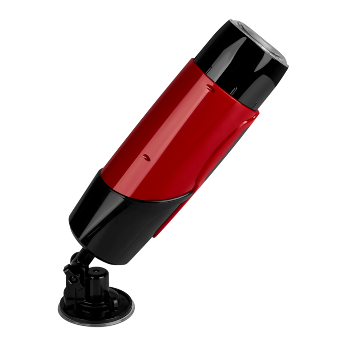 turbo-stroker-met-afneembare-zuignapvoet-27-cm-Rood-Zwart-4