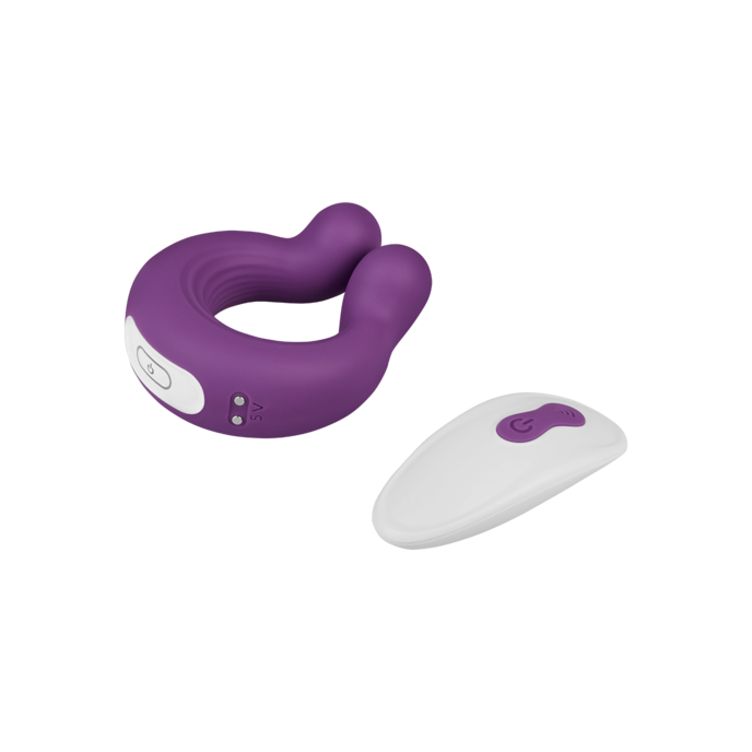 vibromasseur-partenaire-en-silicone-avec-télécommande-Blanc-Violet-5