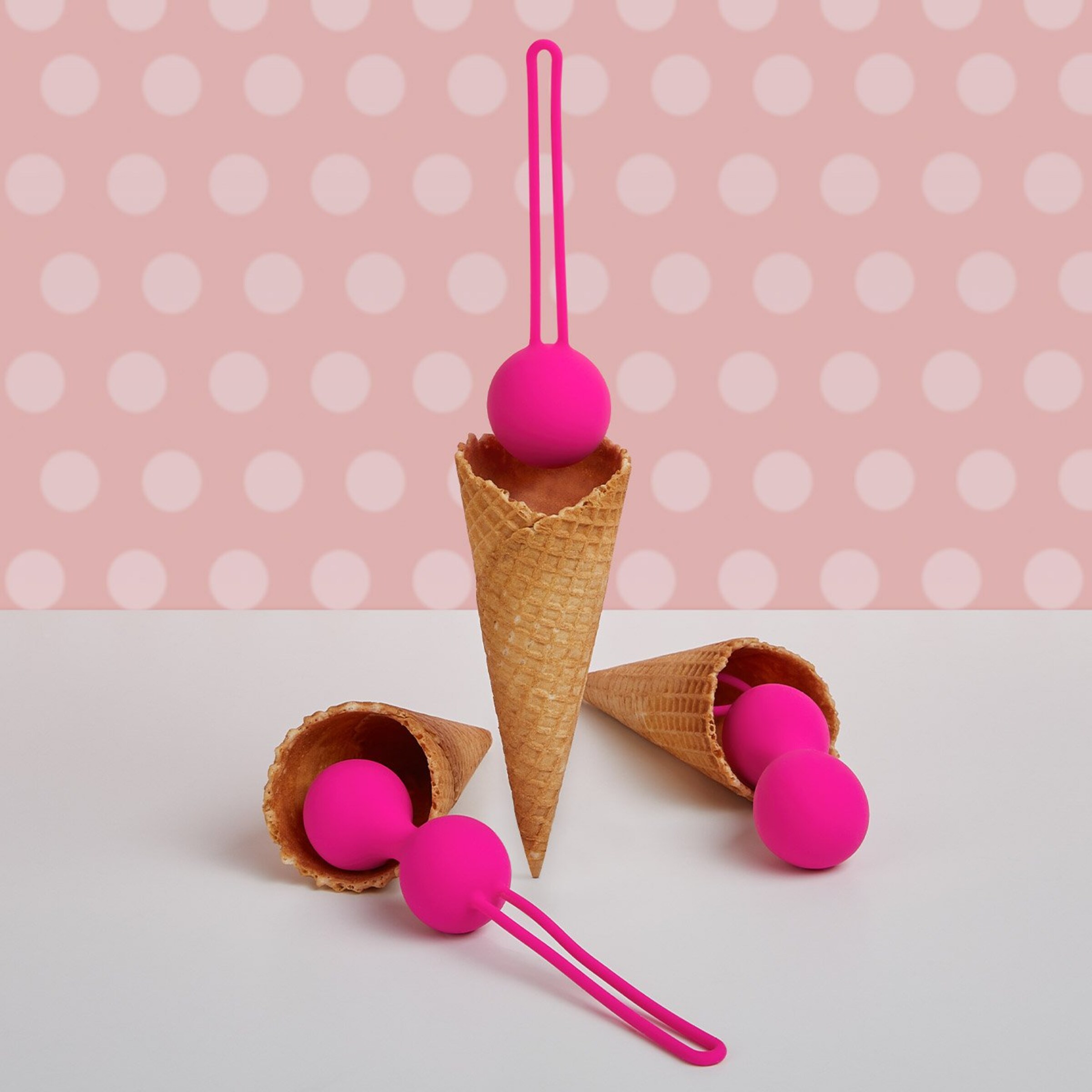 set-de-boules-damour-en-silicone-3-pièces-12---16-5-cm-Rose-2