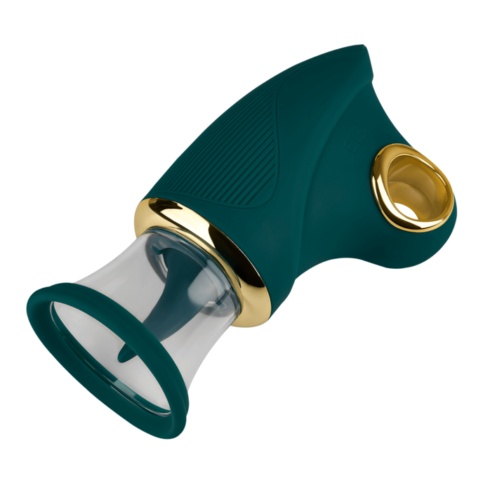 elegante-oplegvibrator-met-pomp-17-cm-Blauw-Goud-7